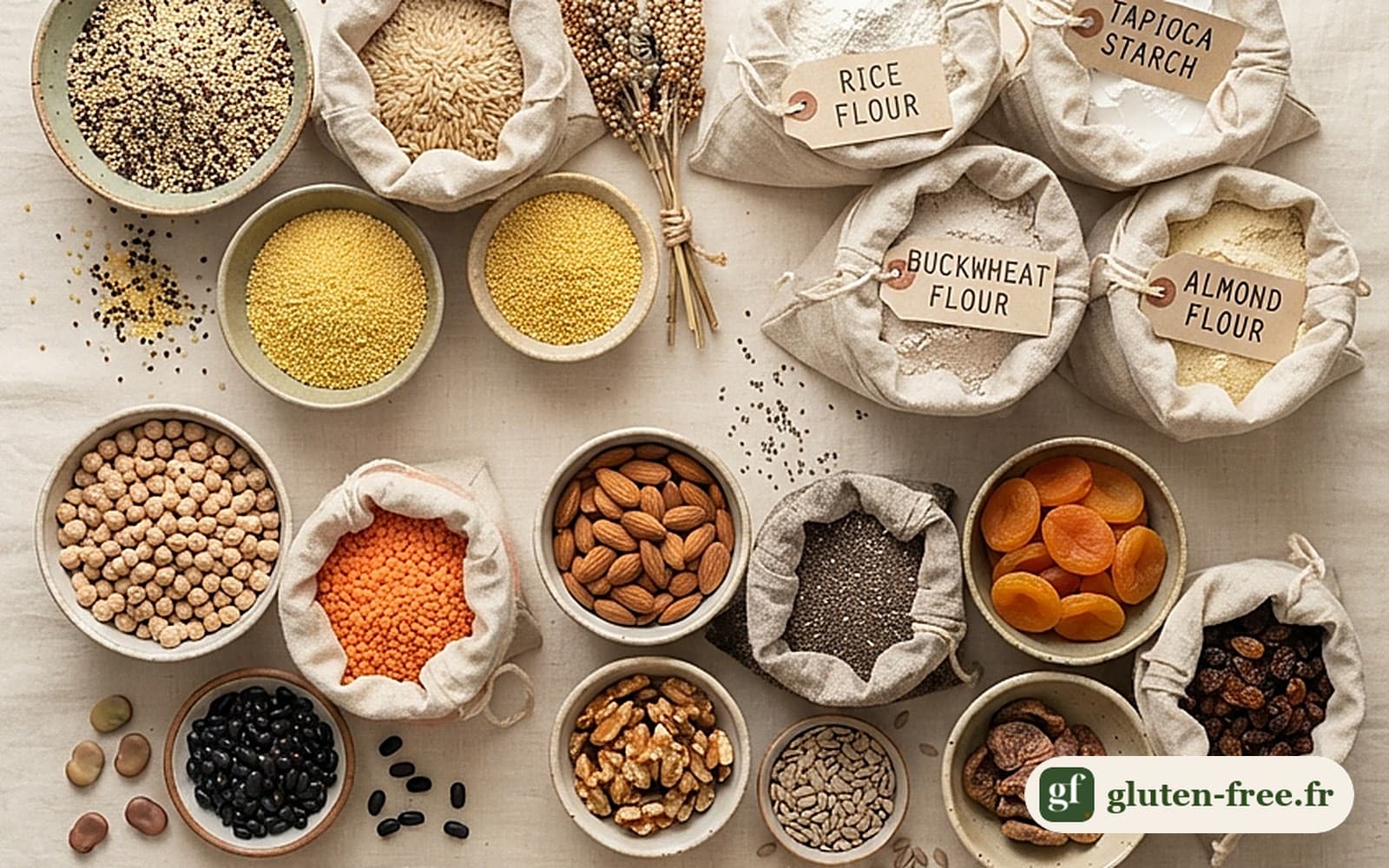 Aliments sans gluten : la liste complète (autorisés, interdits, à vérifier)