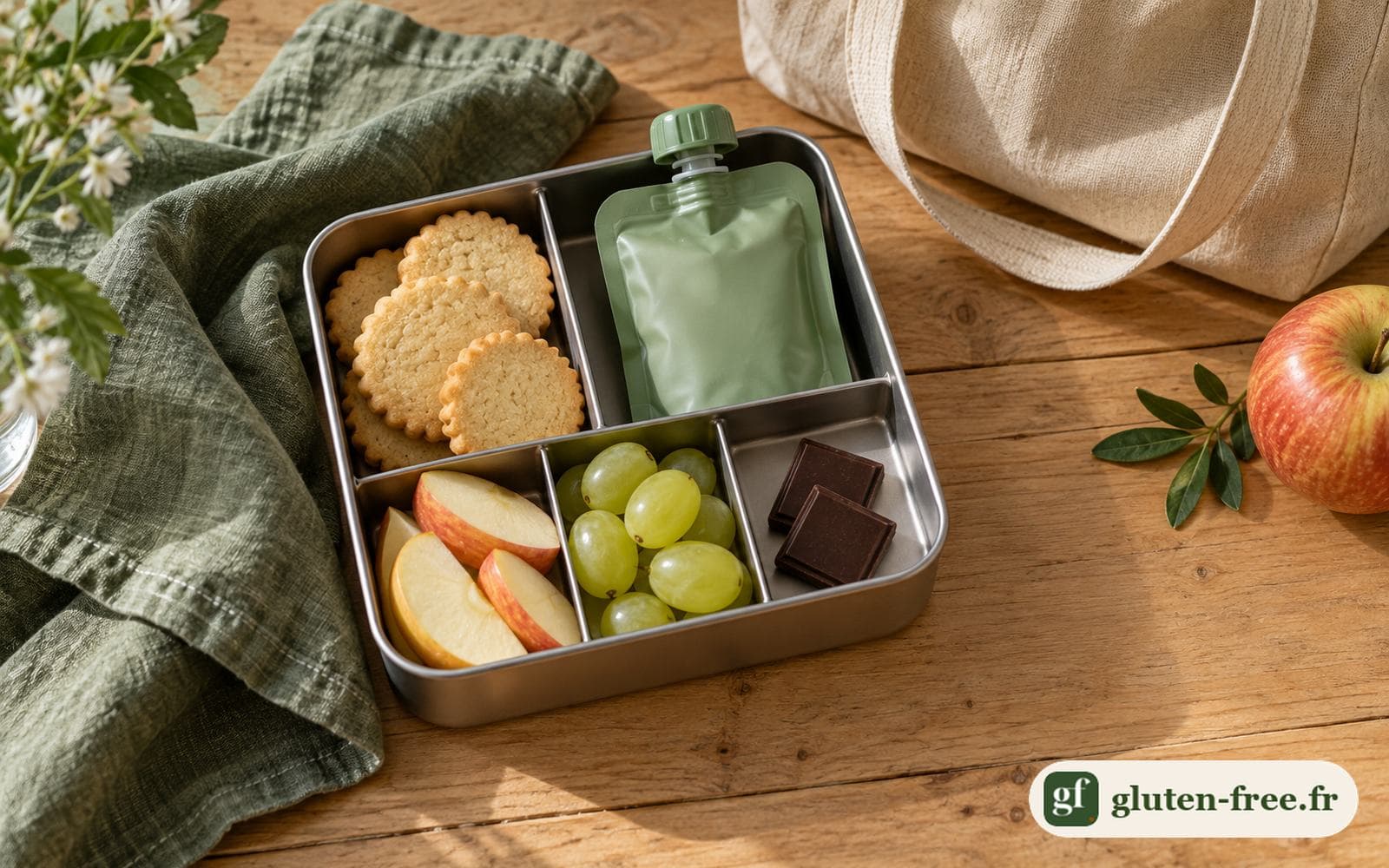 Goûter sans gluten : préparer sa boîte