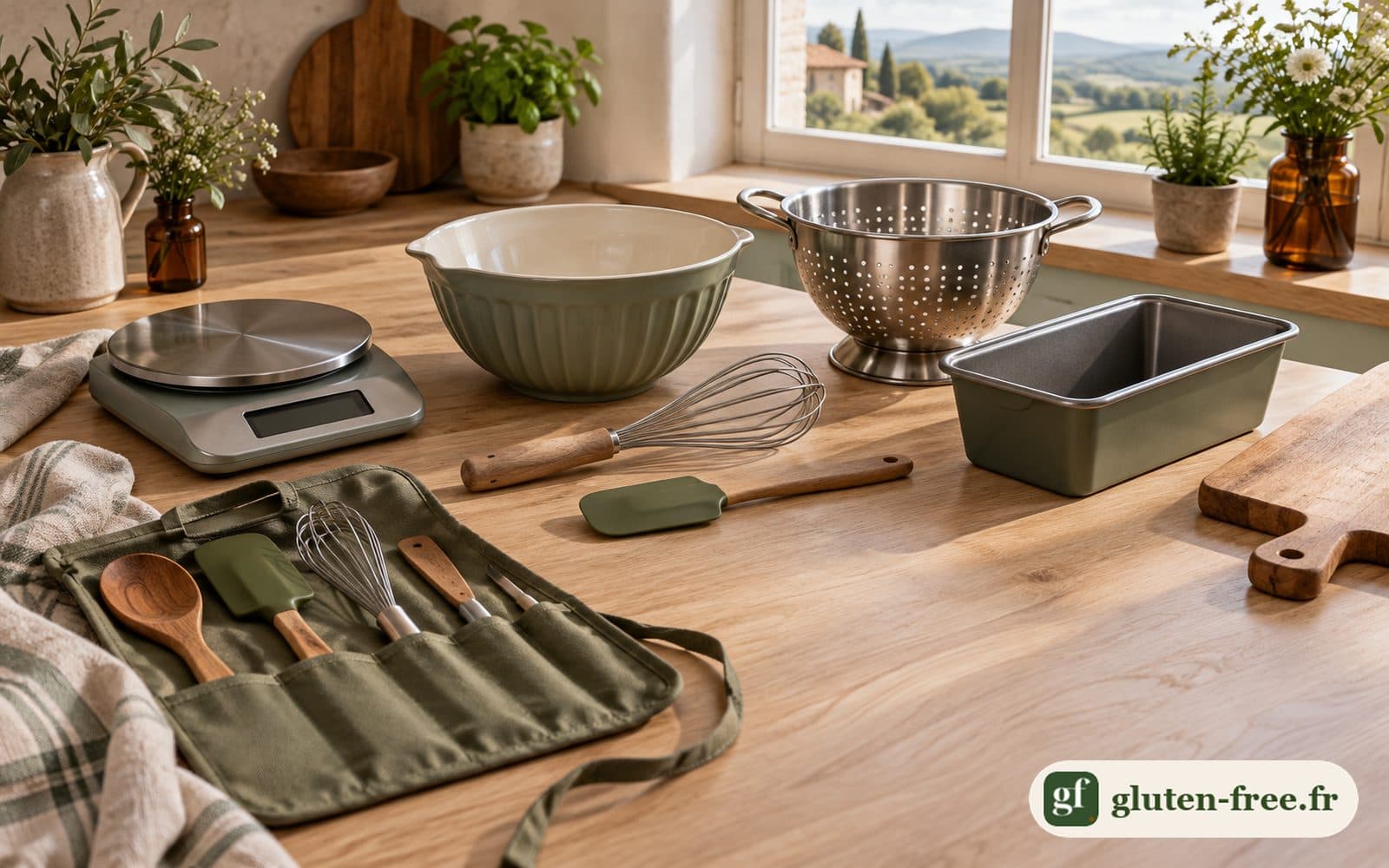 Sans gluten : le kit cuisine en location