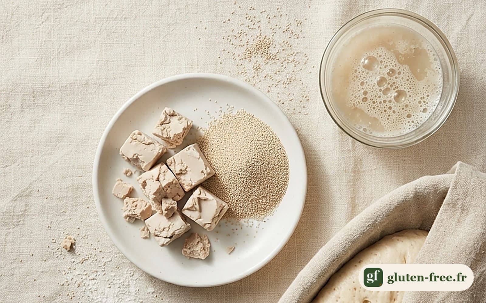 Levure sans gluten : boulangère, chimique, Alsa (2026)