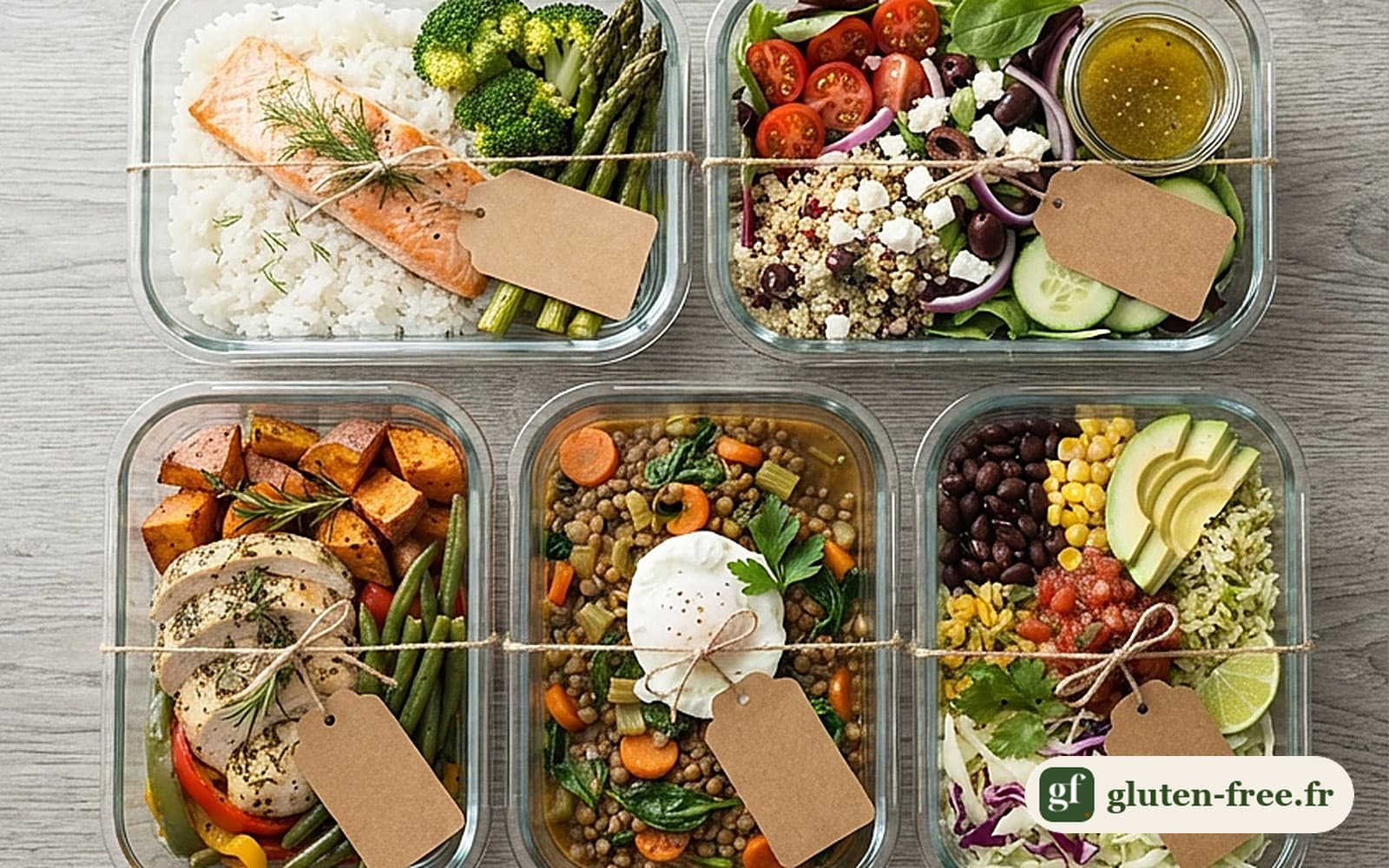 Menu 1 semaine sans gluten : 28 repas + courses (2026)