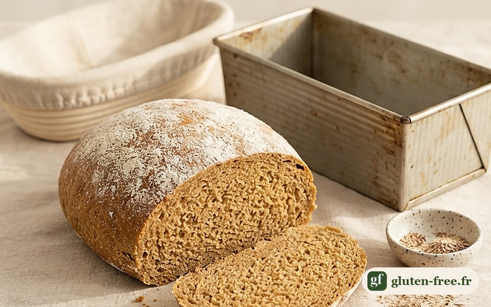Recette du pain sans gluten maison (moelleux, qui se tient)