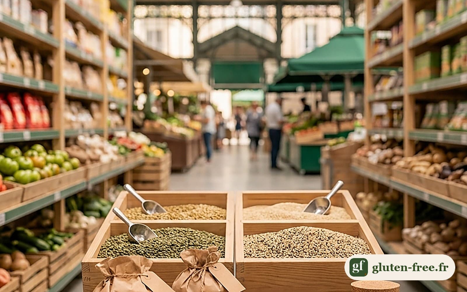 Sans gluten chez Grand Frais 2026 : produits frais, rayons, prix et pièges à éviter
