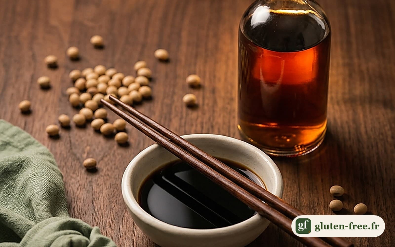 La sauce soja contient-elle du gluten ? Oui, sauf certains tamari (guide 2026)