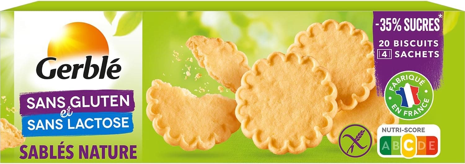 Gerble Sables Nature sans gluten